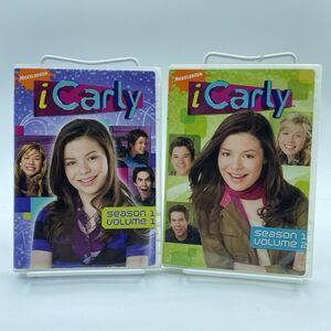iCarly Season 1, Volume 1 & 2 DVD Nickelodeon 2007 (4 Discs) USED VERY GOOD